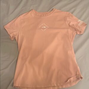 North Face Women's Pink Graphic Tee
